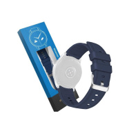 RhinoTech univerzální silikonový řemínek Quick Release 20mm tmavě modrý