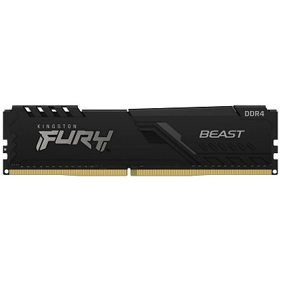 BAZAR KINGSTON DIMM DDR4 16GB 3200MT/s CL16 FURY Beast Černá (ROZBALENO)