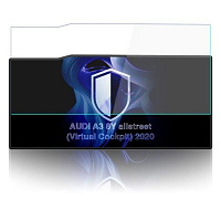 3mk BladeShield Center Display pro AUDI A3 8Y allstreet (Virtual Cockpit) 2020