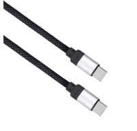 Solight magnetický USB-C 3.1 kabel, USB-C konektor - USB-C konektor, 1m