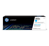 HP 203X High Yield Cyan Original LaserJet Toner Cartridge (2,500 pages)