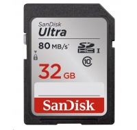 SanDisk SDHC karta 32GB Ultra (90 MB/s Class 10 UHS-I)