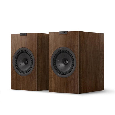 KEF Repro Q3 Meta regálové, 2ks, tmavé dřevo