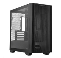 BAZAR - ASUS case A21 TG CASE, Mini Tower, černá - Poškozený obal (Komplet)