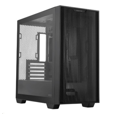 BAZAR - ASUS case A21 TG CASE, Mini Tower, černá - Poškozený obal (Komplet)