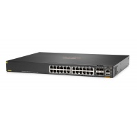 HPE Aruba Networking CX 6300F 24-port 1GbE Class 4 PoE and 4-port SFP56 Switch