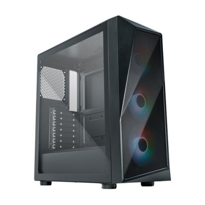 BAZAR - Cooler Master case CMP 520, bez zdroje, průhledná bočnice, černá - Poškozený obal (Komplet)