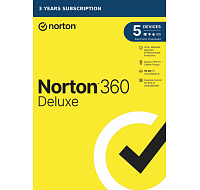 NORTON 360 DELUXE 50GB +VPN 1 uživatel pro 5 zařízení na 3 roky - ESD 1+1 (50%)