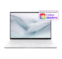 ASUS NTB Zenbook S14 OLED (UX5406SA-OLED720XZ), Ultra7 258V, 14" 2880 x 1800, 32GB, 512GB SSD, Intel Arc, W11 Pro, White