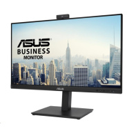 ASUS LCD 27" BE279QSK 1920X1080 WEBCAM-2MP MIC IPS LED 250cd 5ms repro DP HDMI VGA PIVOT VESA 100x100 kabely: HDMI USB