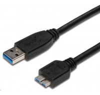 PREMIUMCORD Kabel USB 3.0 A - Micro B 1m, propojovací (M/M)