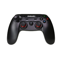 BAZAR - EVOLVEO Fighter F1, bezdrátový gamepad pro PC, PlayStation 3, Android box/smartph. Retail - Pošk. obal (Komplet)