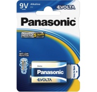 PANASONIC Alkalické baterie EVOLTA Platinum 6LR61EGE/1BP 9V (1ks)