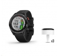 Garmin Golfové GPS hodinky Approach S62 Black Bundle