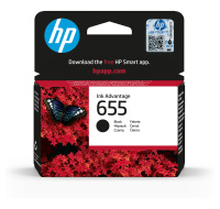 HP 655 Black Ink Cart, 14 ml, CZ109AE (550 pages)