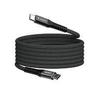 VERBATIM Kabel USB-C Sync & Charge, 100W, Magnetický, 120cm, černá