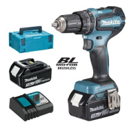 Makita DHP485RFJ Aku bezuhlíkový příklepový šroubovák Li-ion LXT 18V/3,0 Ah,Makpac