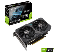 BAZAR - ASUS VGA NVIDIA GeForce RTX 3060 DUAL V2 OC 12G, 12G GDDR6, 3xDP, 1xHDMI - Po opravě (Bez příslušenství)
