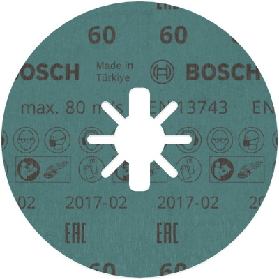 Bosch fíbrový kotouč PRO R780, X-Lock, 125 mm, P60