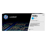 HP 508X High Yield Cyan LJ Toner Cartridge, CF361X (9,500 pages)