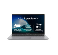 ASUS NTB ExpertBook P1 (P1503CVA-NJ0258X), i3-1315U, 15.6" 1920 x 1080, 16GB, 512GB SSD, UHD, W11 Pro, Gray