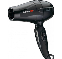 BaByliss PRO BAB5510E mini fén, 1200 W, duální napětí, difuzér, koncentrátor, černý