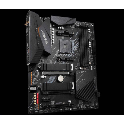 BAZAR-GIGABYTE MB Sc AM4 B550 AORUS ELITE AX V2, AMD B550, 4xDDR4, 1xDP, 1xHDMI-po opravě(kompletní)