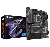 GIGABYTE MB Sc LGA1700 B760 AORUS ELITE AX DDR4, Intel B760, 4xDDR4, 1xDP, 1xHDMI, WI-FI