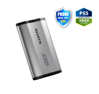 ADATA External SSD 500GB SD810 USB 3.2 USB-C, Stříbrná