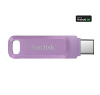 SanDisk Flash Disk 512GB Ultra Dual Drive Go, USB-C 3.2, fialová