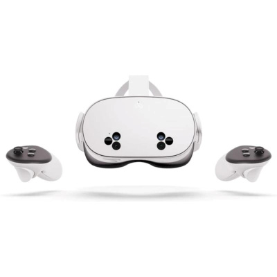 BAZAR - Meta Quest 3S Virtual Reality - 256 GB - Poškozený obal (Komplet)