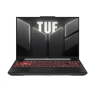 ASUS NTB TUF Gaming A16 (FA607NU-RL061), R5-7535HS, 16" 1920 x 1200, 16GB, 512GB SSD, Radeon+RTX 4050, No OS, Gray