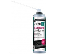 CLEAN IT Stlačený vzduch EXTREME 500g, NEHOŘLAVÝ