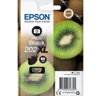 EPSON ink čer Singlepack "Kiwi" Photo Black 202XL Claria Premium Ink 7,9 ml