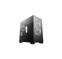 BAZAR - DEEPCOOL Case CG380 3F, mATX, ARGB, Průhledná bočnice, 3x120mm Fan, černá - Rozbaleno (Komplet)