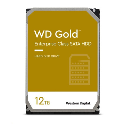 WD GOLD WD122KRYZ 12TB, SATA III 3.5", 256MB 7200RPM, 255MB/s, CMR, Enterprise