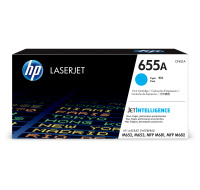 HP 655A Cyan Original LaserJet Toner Cartridge (CF451A) (10,500 pages)