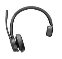 Poly Voyager 4310 bezdrátová náhlavní souprava MS Teams, BT700 USB-A adaptér, mono