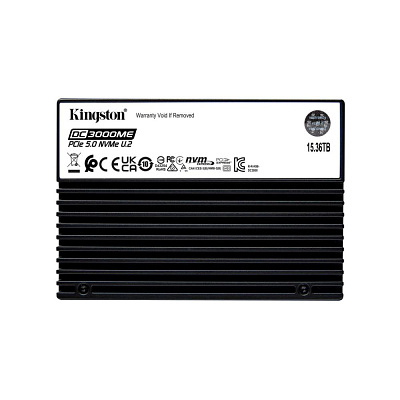 Kingston 30,72TB SSD Data Centre DC3000ME (Mixed Use) Enterprise U.2 PCIe 5.0 NVMe Enterprise SSD