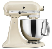 KitchenAid Artisan 5KSM125BAC Kuchyňský robot - 10 rychlostí, planetární systém, celokovová konstrukce, mandlová