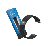 RhinoTech univerzální řemínek milánský tah Quick Release 22mm černý