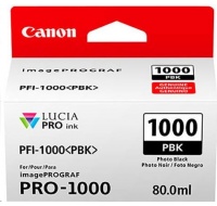 Canon CARTRIDGE PFI-1000PBK photo černá pro ImagePROGRAF PRO-1000 (256 str.)