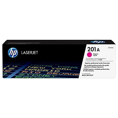 HP 201A Magenta LJ Toner Cartridge, CF403A (1,330 pages)