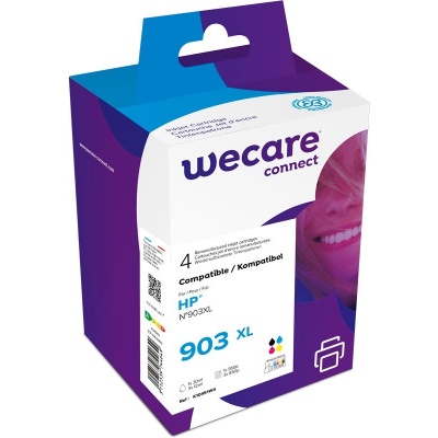 WECARE ARMOR cartridge pro HP Officejet Pro 6960, 6961, 6962, 6963, 6964 (3HZ51AE), černá/black+1C+1M+1Y/HC, 1x30/3x12ml