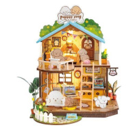 RoboTime Miniatura domečku Domeček pro štěňátka