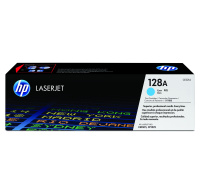 HP 128A Cyan LJ Toner Cart, CE321A (1,300 pages)