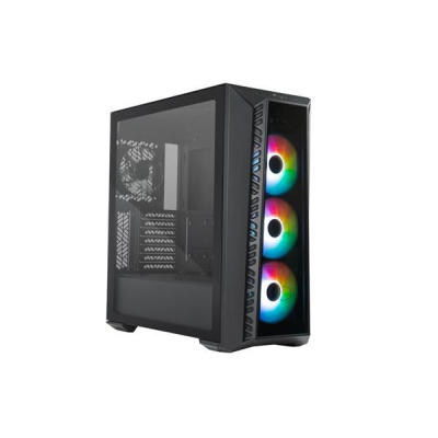 BAZAR Cooler Master case MasterBox 520, ATX, bez zdroje, průhledná bočnice, černá - poškozený obal