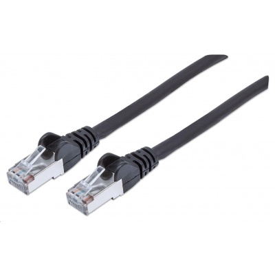 Intellinet patch kabel Cat6A SFTP 1m černý, LSOH