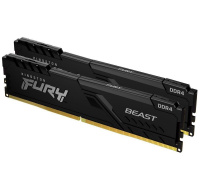 KINGSTON DIMM DDR4 32GB (Kit of 2) 3600MT/s CL18 FURY Beast Černá