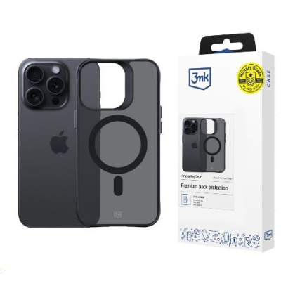 3mk Smoke MagCase pro Apple iPhone 15 Pro